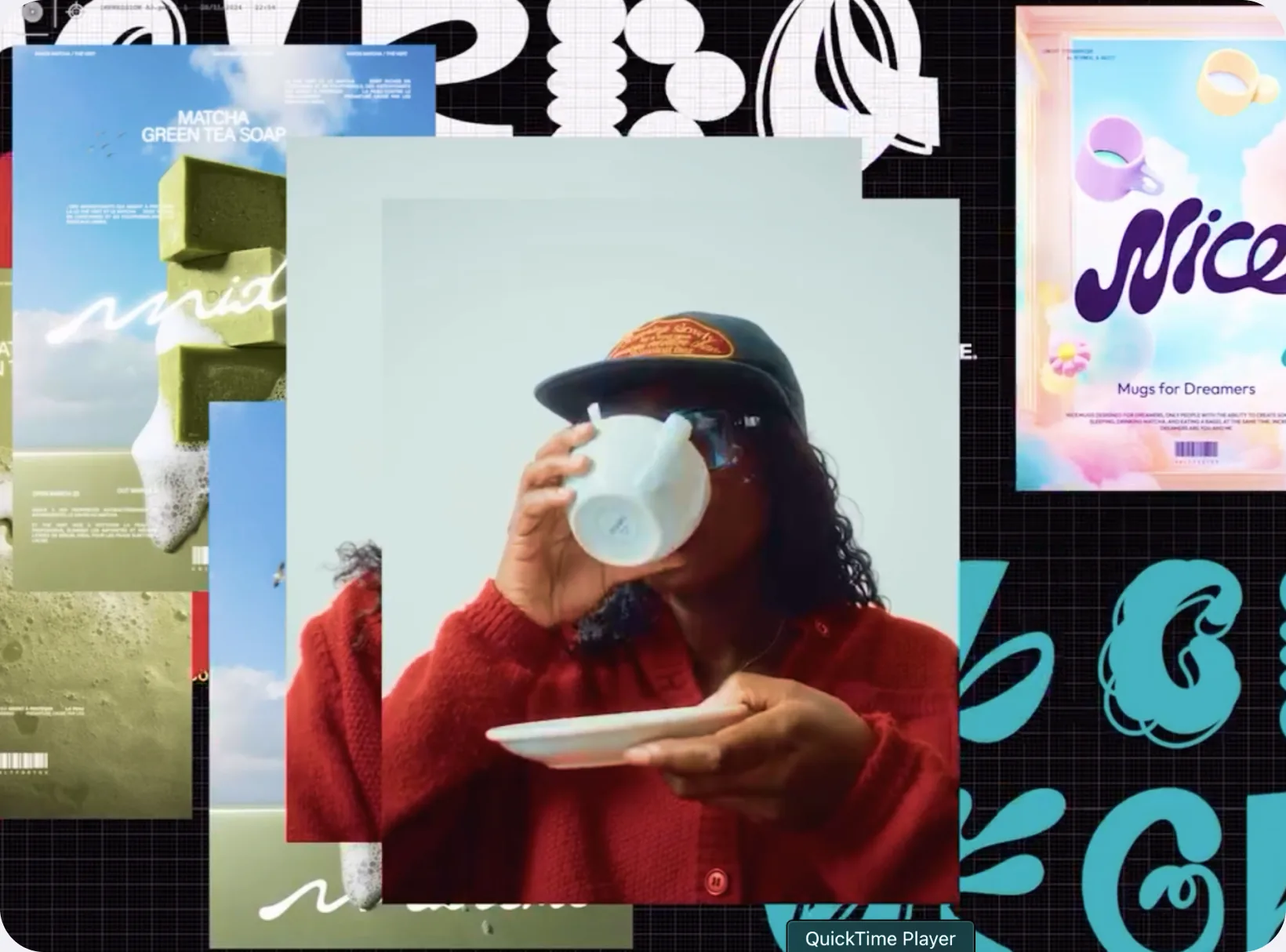 Affiche de la vidéo : Compositions food & typo