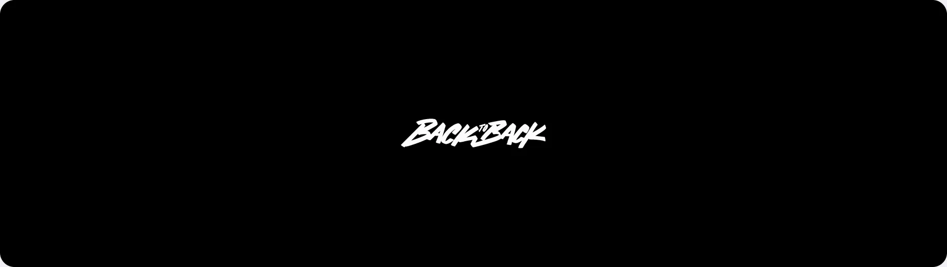 Back to Back : bannière