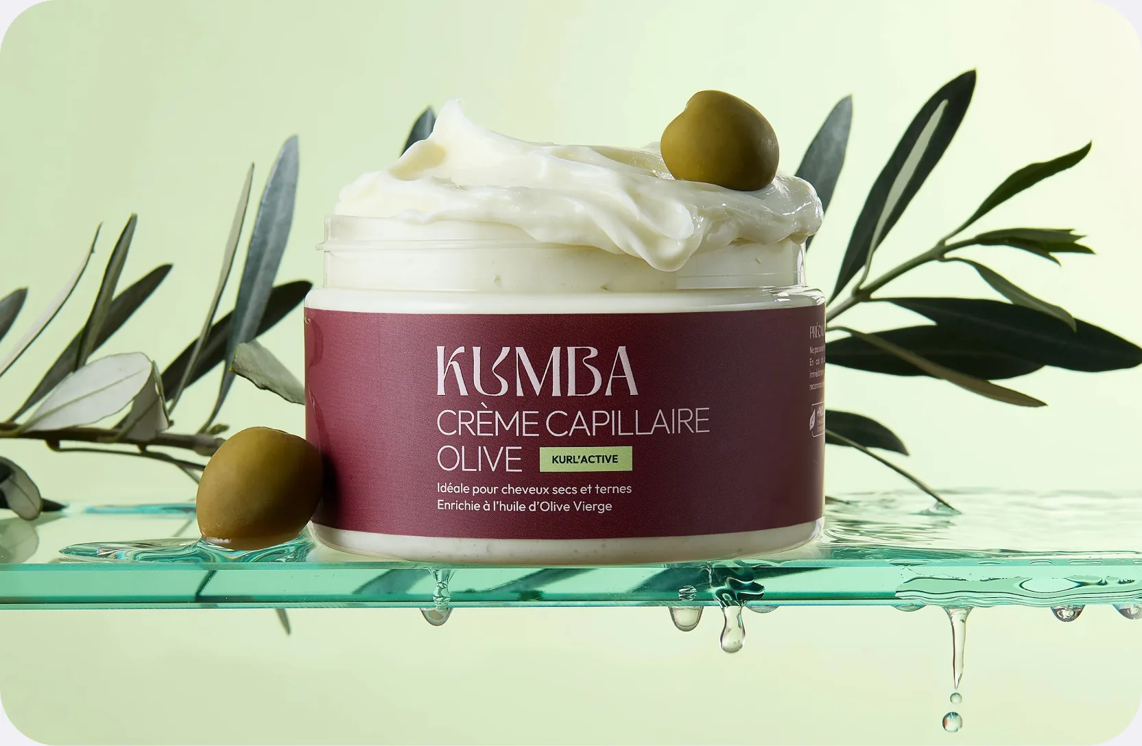 Kumba : crème olive