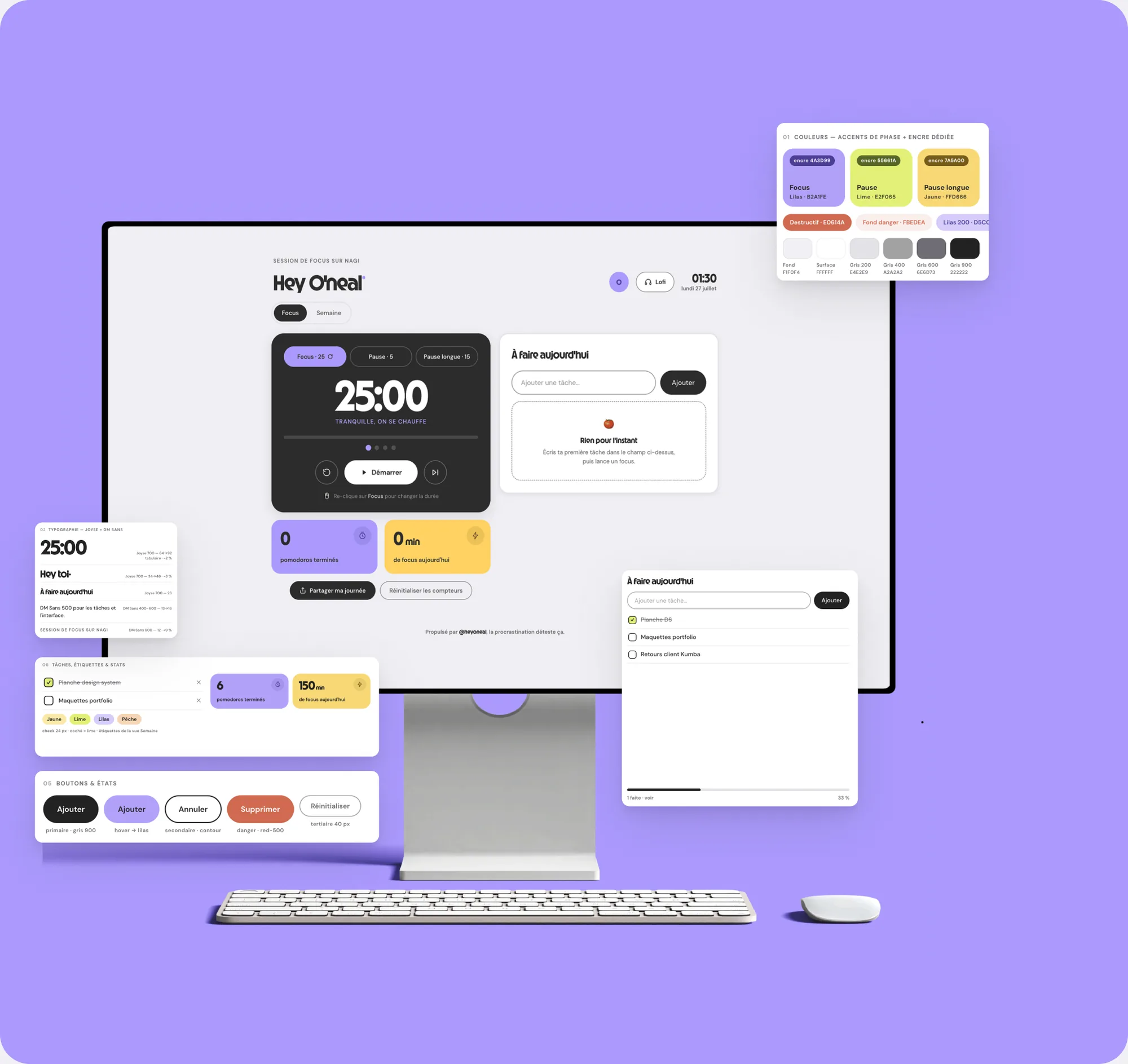 Nagi : interface et composants