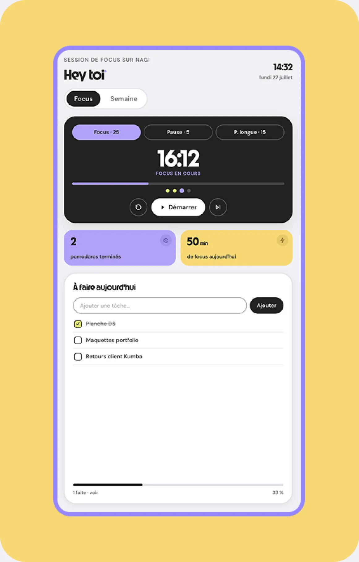 Application Nagi sur mobile