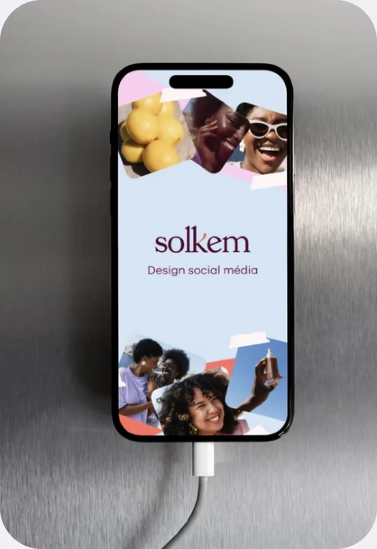 Solkem : écran mobile